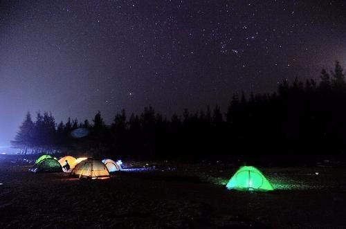 香洲野营星空帐篷